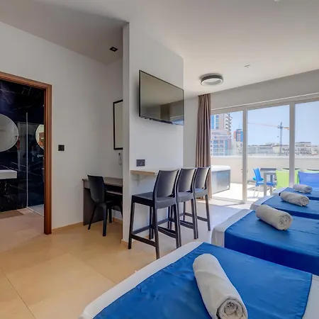 Bayside A Appartement San Ġiljan